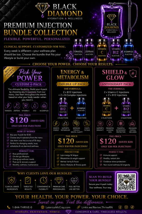 Pick Your Power | The Elite Wellness Injection Bundle